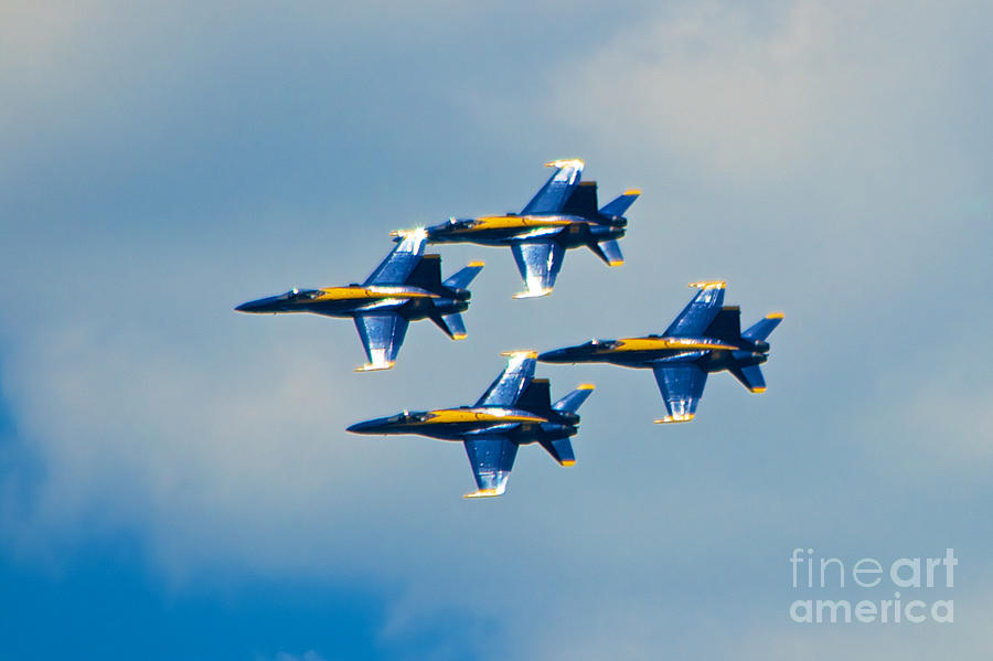 Blue Angels 5 Photograph by Mark Dodd