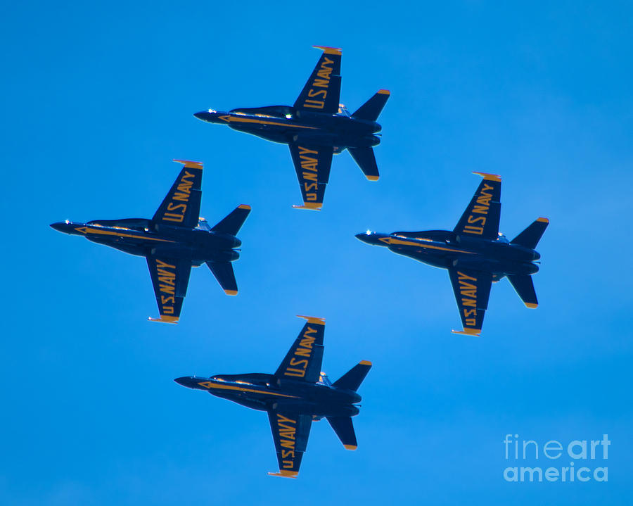 Blue Angels 9 Photograph by Mark Dodd