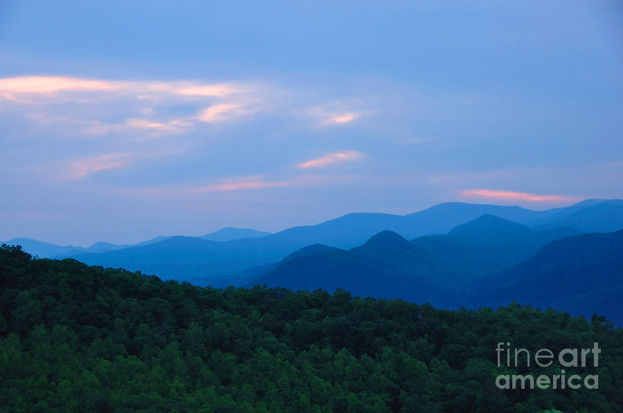 Blue Appalachian Heaven Photograph by Wayne Nielsen
