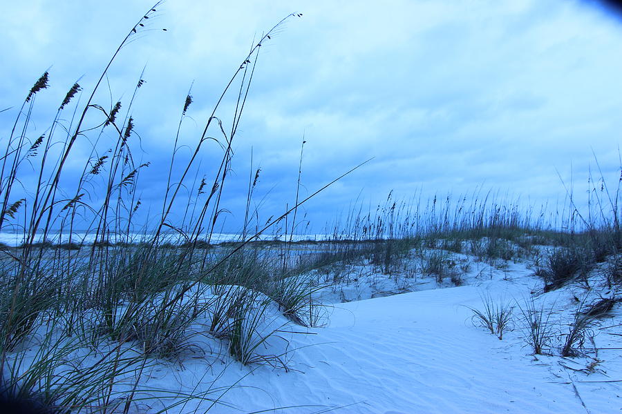 Beach Photograph - Blue Beach Hurricane 69 by Mike Wilber