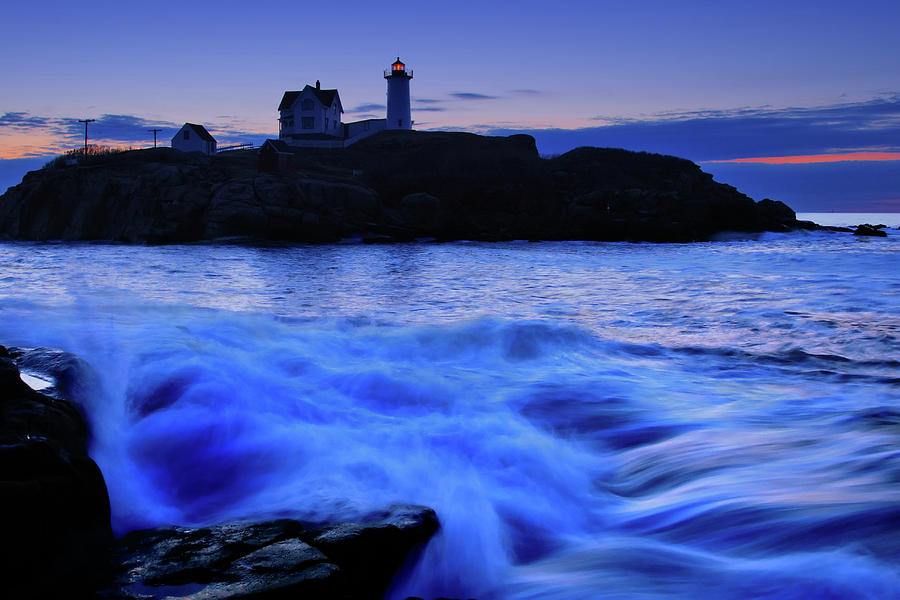 Lighthouse Photograph - Blue Dawn by Rick Berk