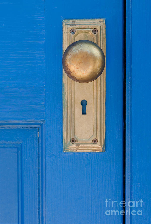 Blue Door Photograph by Dan Holm