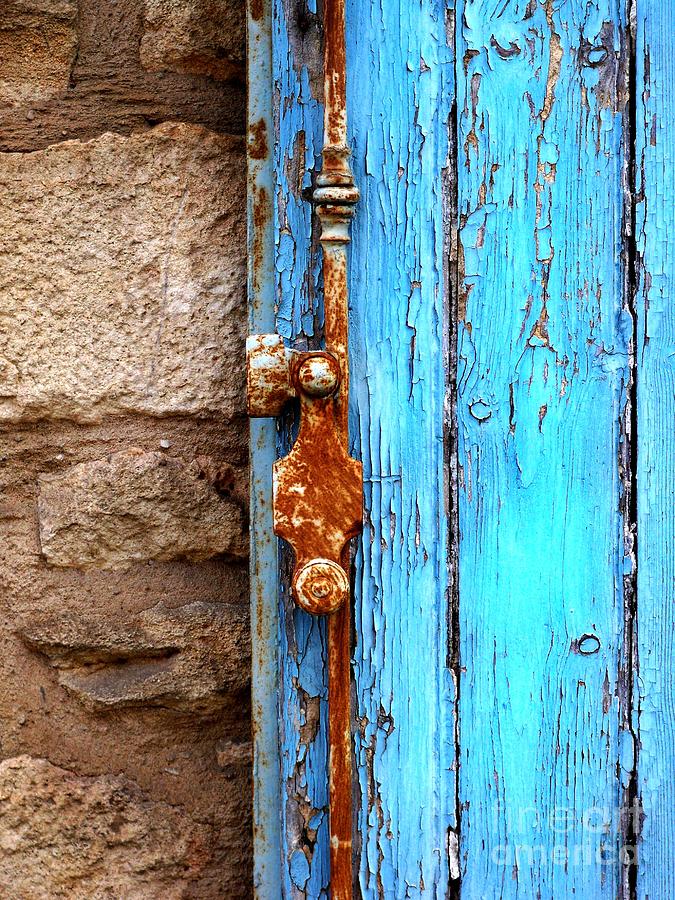 Blue Door Photograph by Newel Hunter