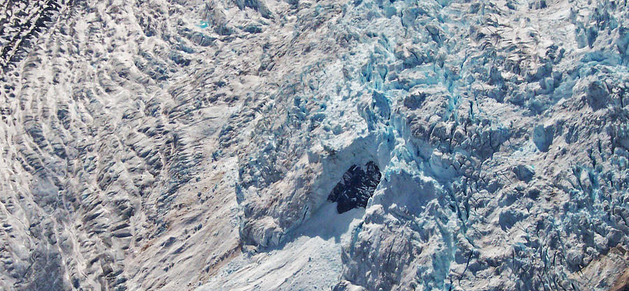 Blue Glacier Photograph