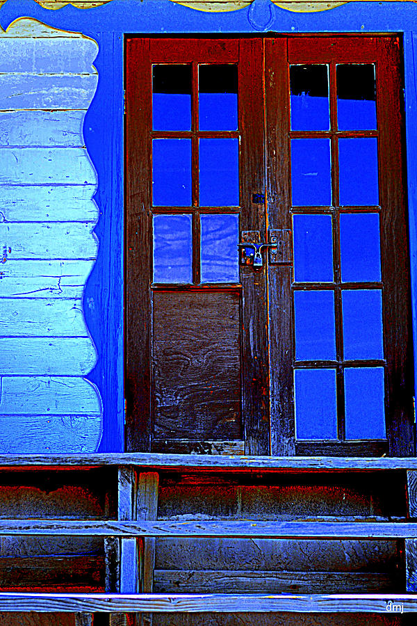 Blue Glass Photograph by Diane montana Jansson