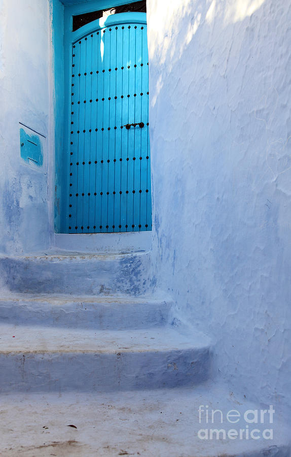 Blue House Photograph by Milena Boeva