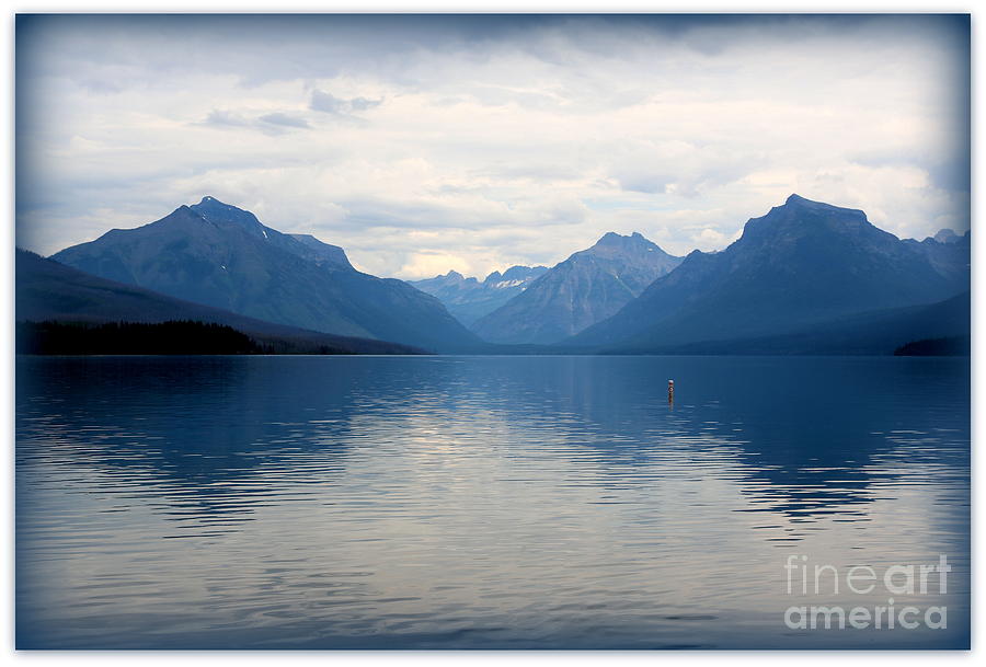 Glacier National Park Photograph - Blue Lake McDonald by Carol Groenen
