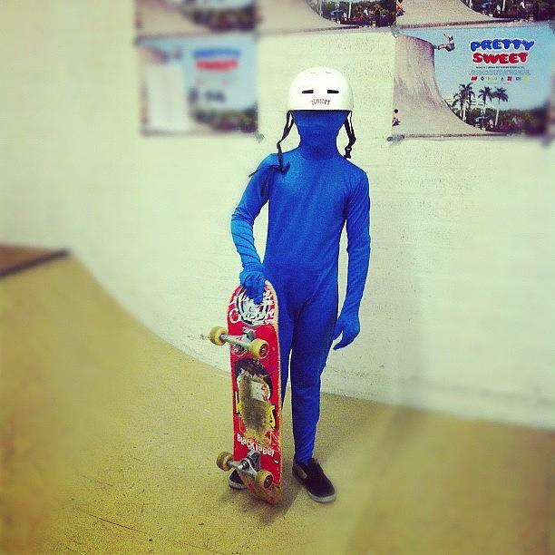 Skate Photograph - Blue Man Group #skateboarding #skate by Creative Skate Store