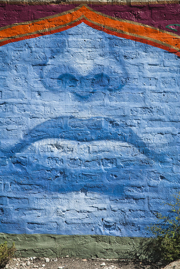 Blue Man Photograph by Roger Lapinski