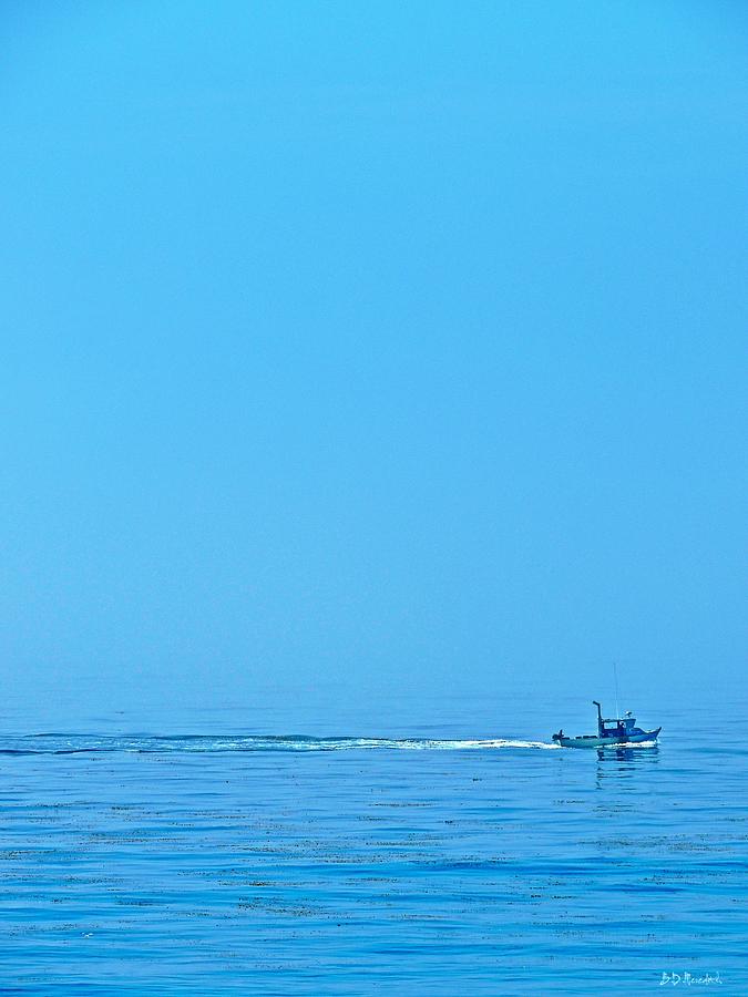 Boat Photograph - Blue Monday by Brian D Meredith