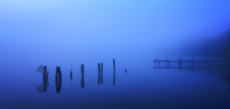 Blue Morning Photograph by Everet Regal