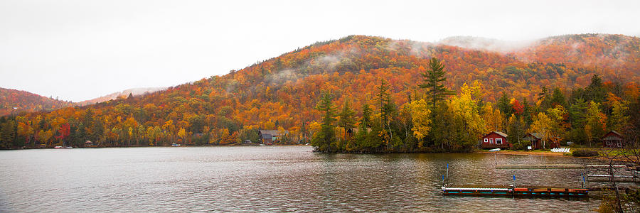 Blue Mountain Lake in Upstate New York Photograph by David Patterson