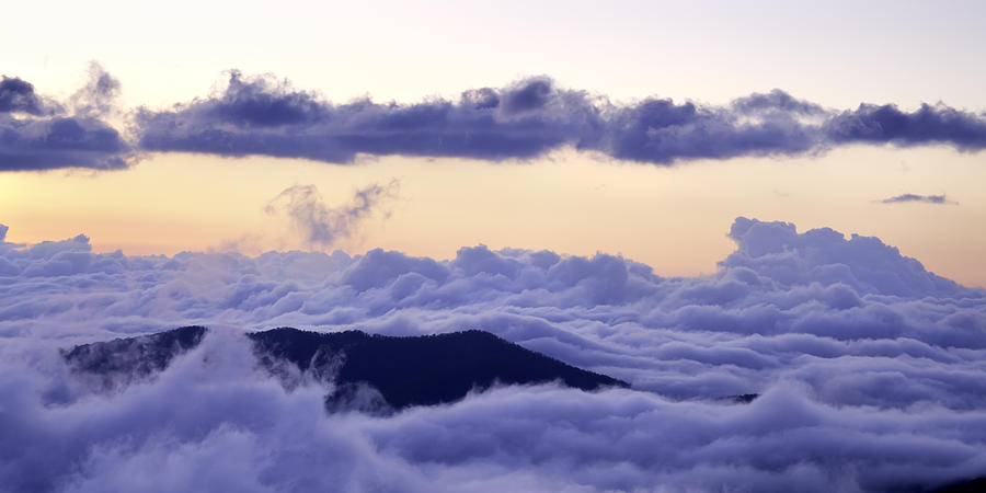 Blue Ridge Cloudscape Photograph by Rob Travis