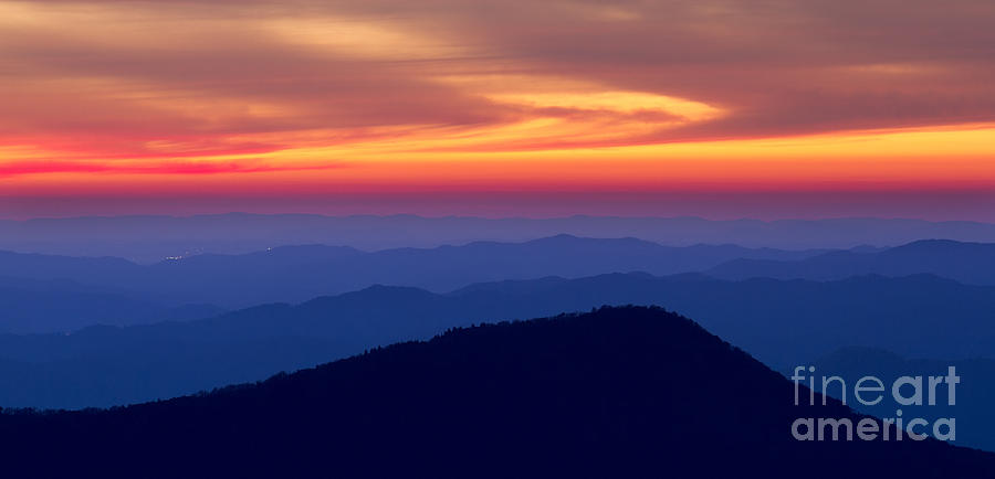 Blue Ridge Mountains North Carolina Photograph by Dustin K Ryan