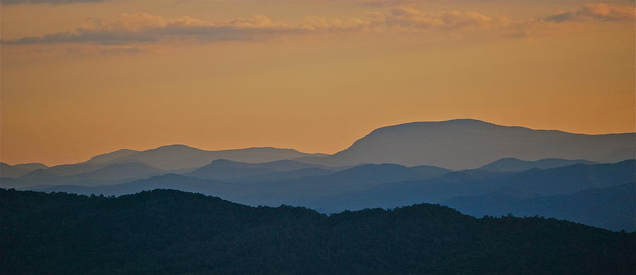 Blue Ridge Sunset Photograph by Bill Martin
