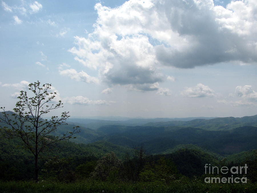 Blue Ridge View Photograph by Lili Feinstein