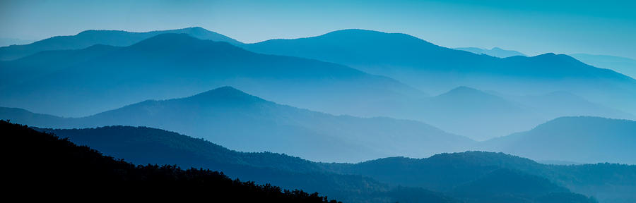 Blue Ridges Panoramic Photograph by Joye Ardyn Durham