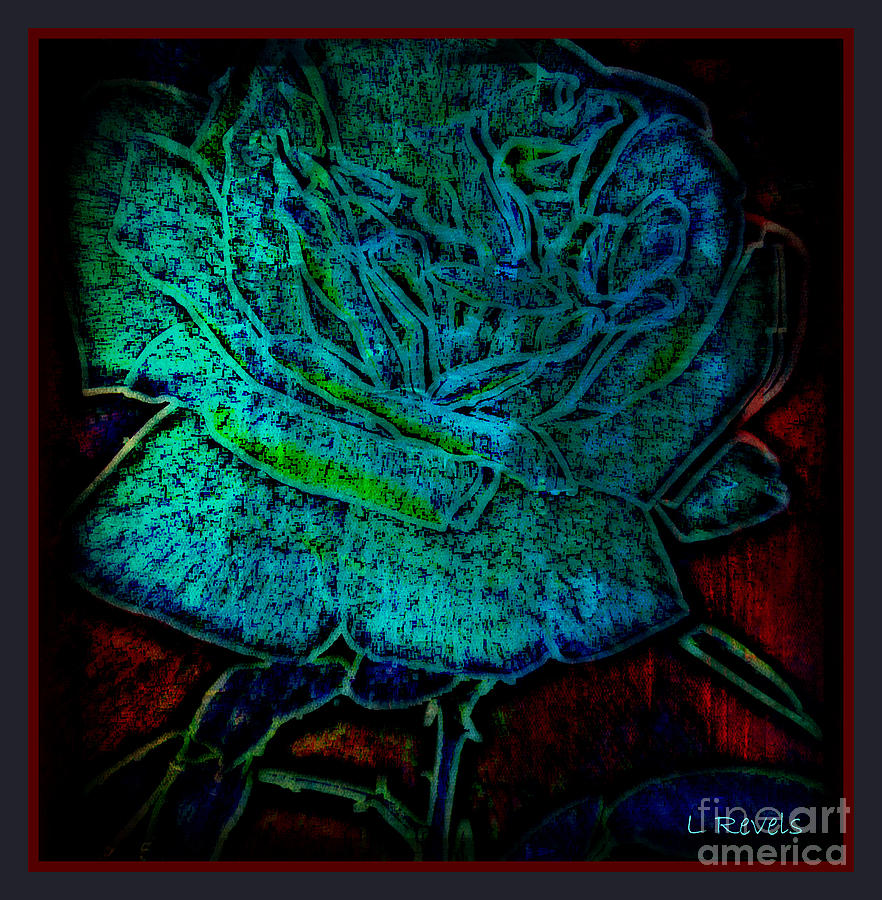 Blue Rose II Photograph by Leslie Revels
