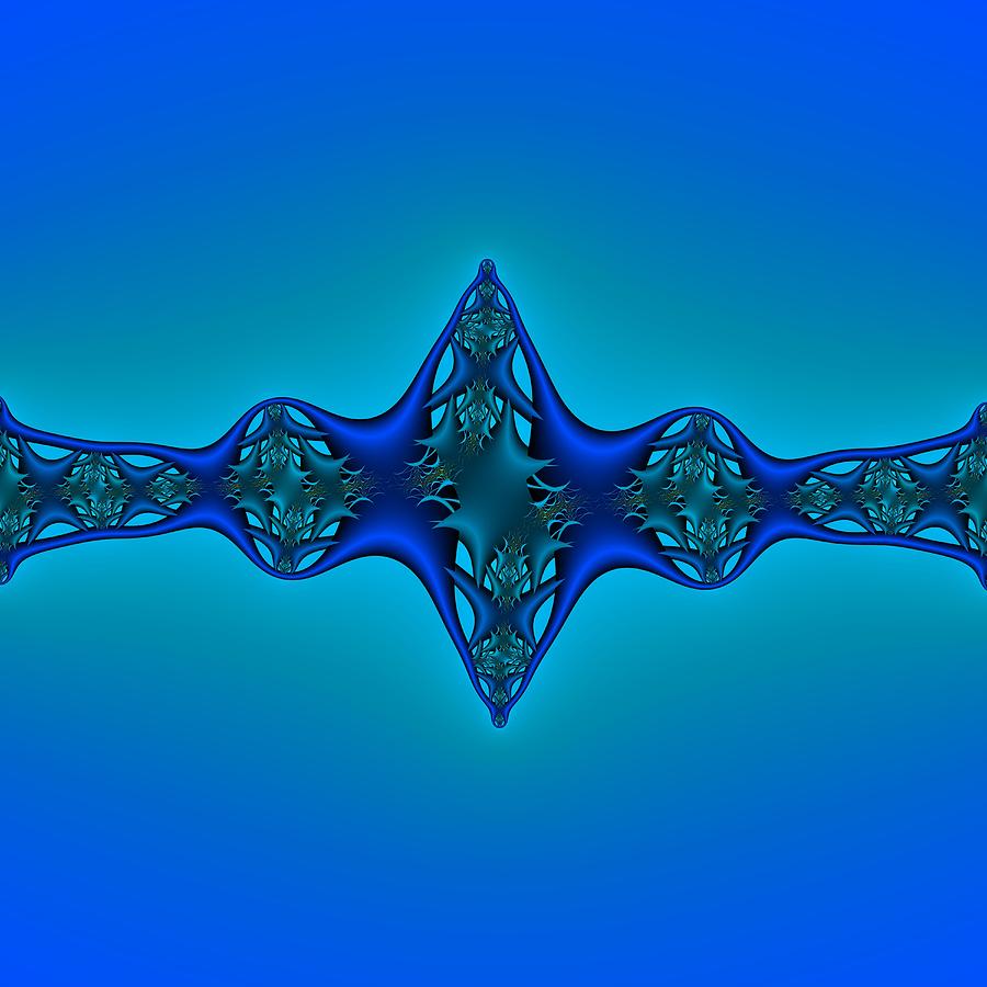 Blue Shard Digital Art