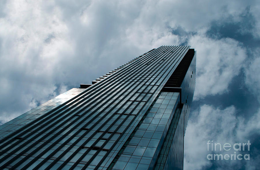 Skyscraper Photograph - Blue Skyscraper by Gary Chapple