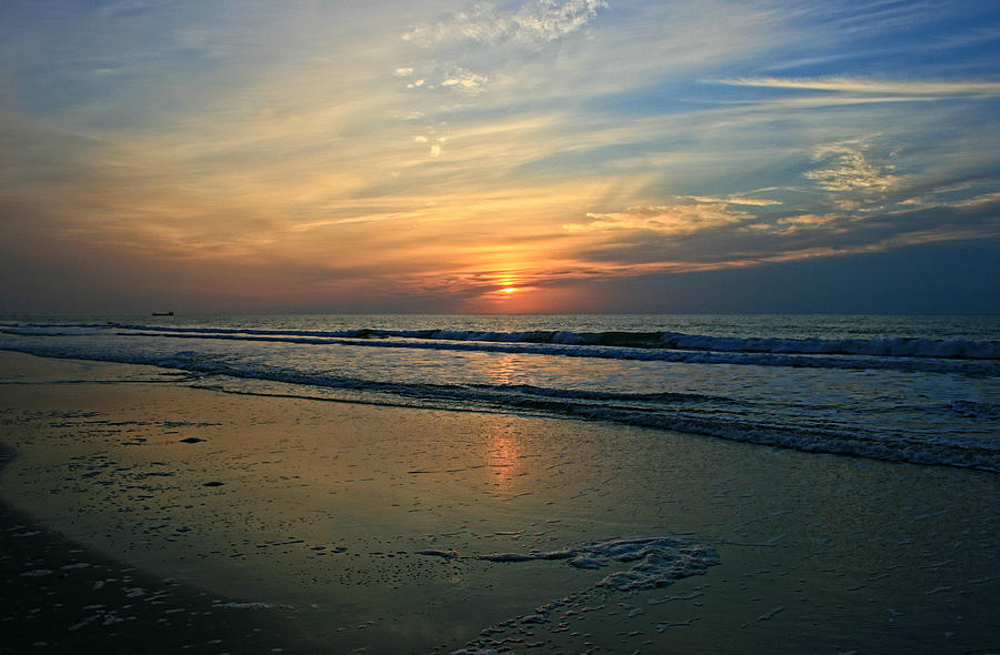 Sunset Photograph - Blue Sunrise by Scott Wood