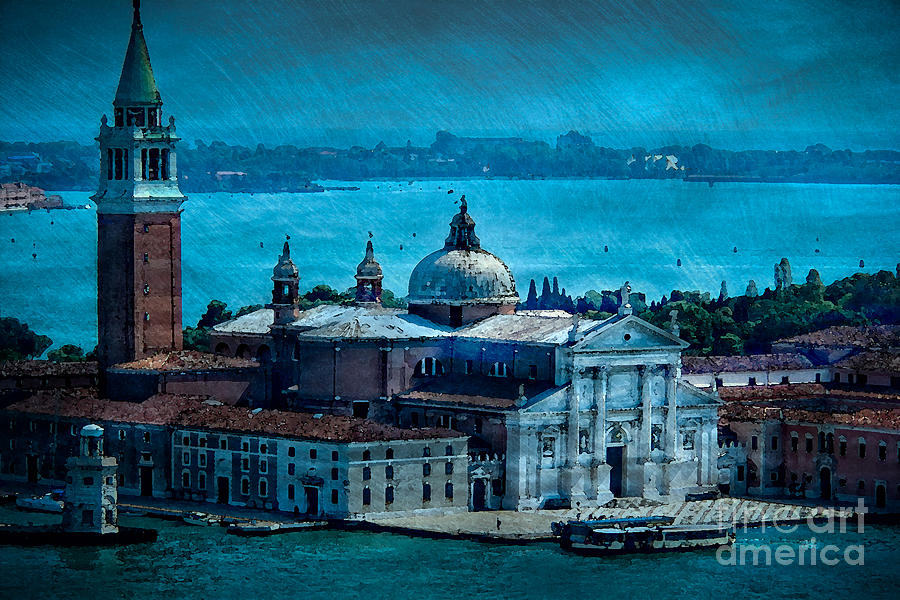 Venice Photograph - Blue Venice by Doug Sturgess