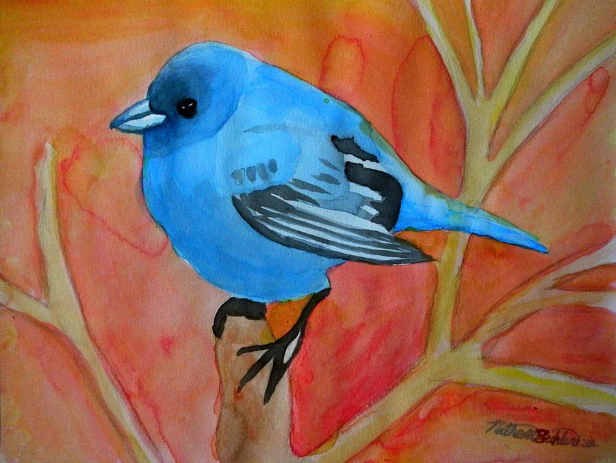 Bluebird Painting by Nathan Buhler - Fine Art America