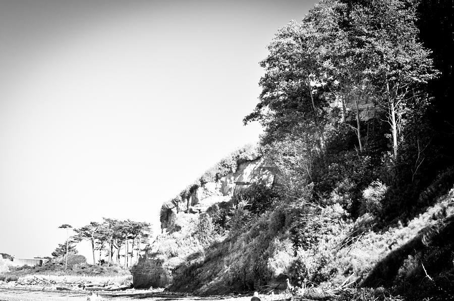 Bluff in Black and White Photograph by Ronda Broatch