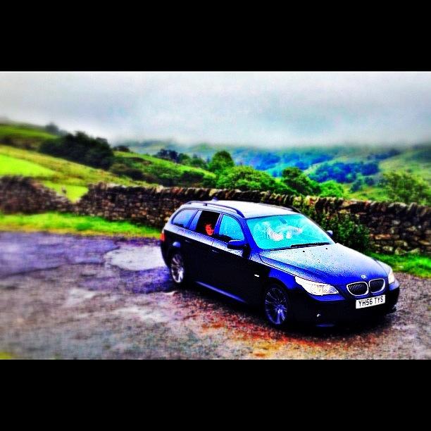 Rainyday Photograph - Bmw Kirkstone Pass #kirkstonepass by Mark  Thornton