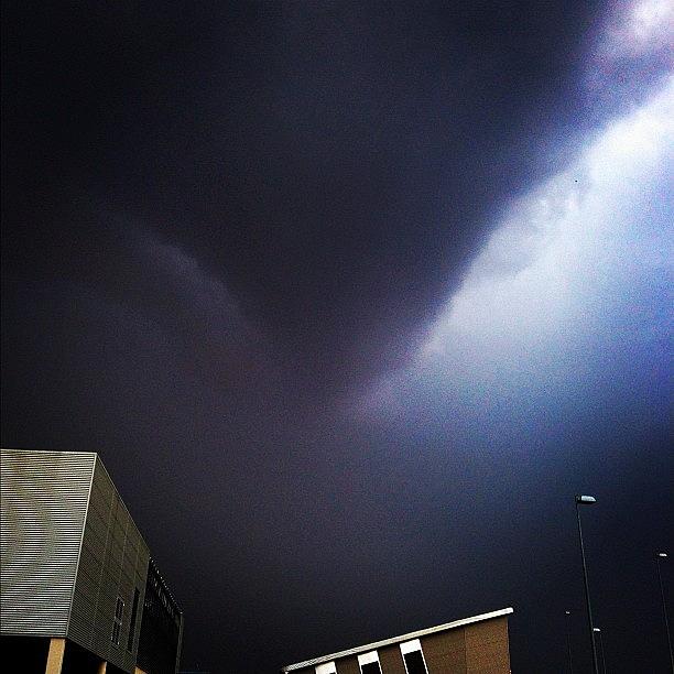 Seq Photograph - #bnestorm #supercell #brisbane #seq by Tony Keim