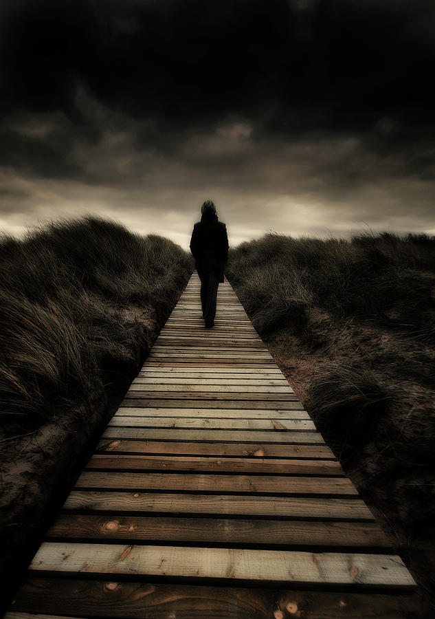 Boardwalk Of Doom Photograph by Meirion Matthias