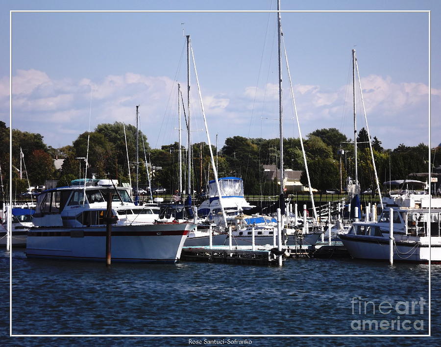 Boat Harbor in Dunkirk New York Photograph by Rose Santuci-Sofranko