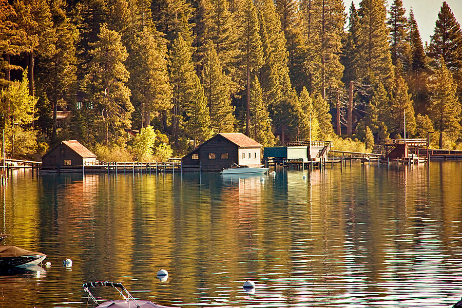Boat House Photograph by Randy Wehner