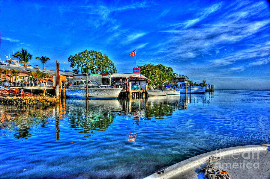 Boat Photograph - Boat in dock by Dan Friend