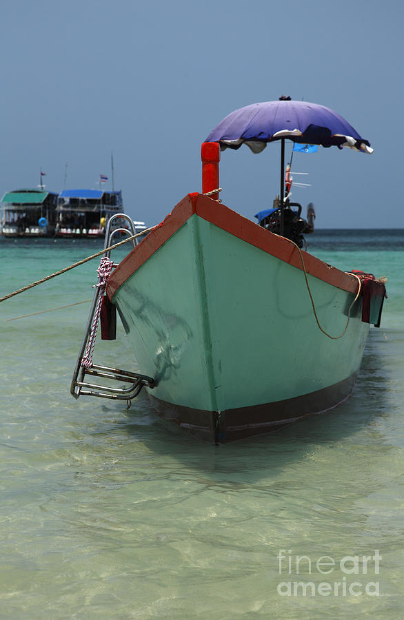 Boat In Thailand Photograph by Milena Boeva