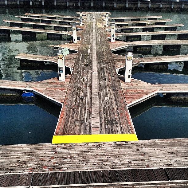 Boston Photograph - Boat Slips by Jim Spencer