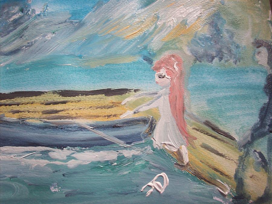 Boat to freedom Painting by Judith Desrosiers