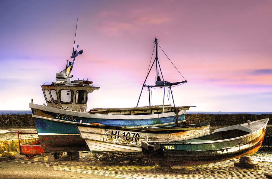 Boats At Rest Photograph by Don Alexander Lumsden - Fine Art America