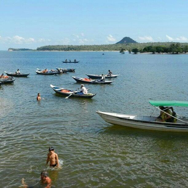 Boat Photograph - Boats in Alter Do Chao PA Brazil by Augusto Costa
