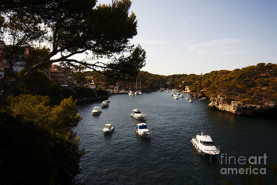 Boats in Cala Figuera Photograph by Agusti Pardo Rossello