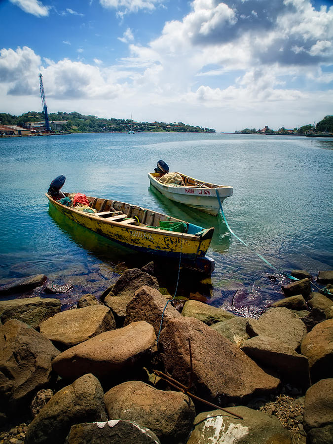 Boats in Harbour by Daniel Marcion Boats in Harbour by Daniel Marcion