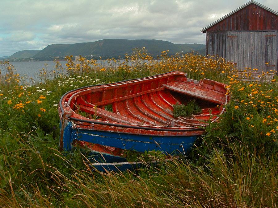 BOATS  Shore in Time Photograph by William OBrien