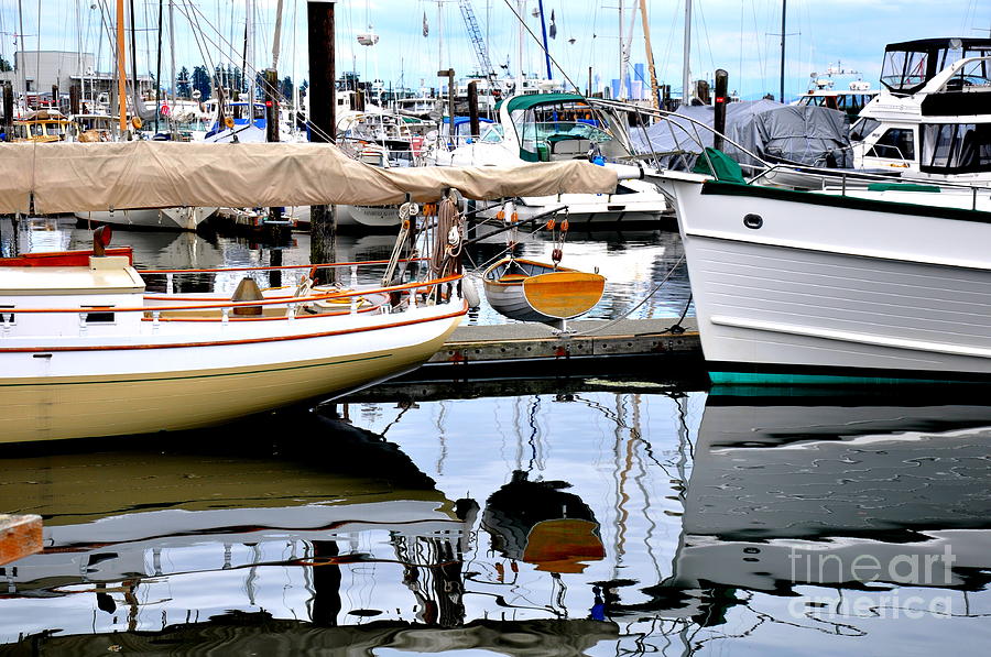 Boats Photograph by Tatyana Searcy