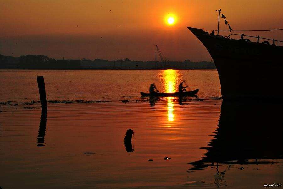 Boats  Photograph by Vinod Nair