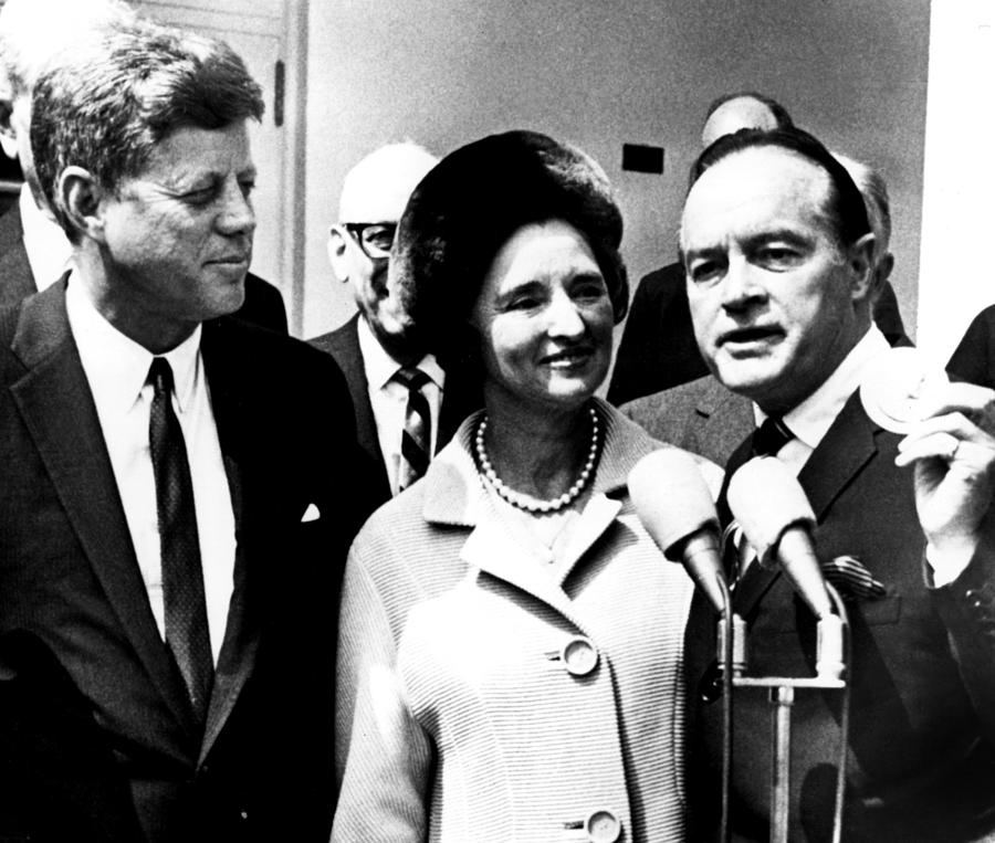 Bob Hope Receiving Medal From President Photograph by Everett - Fine ...