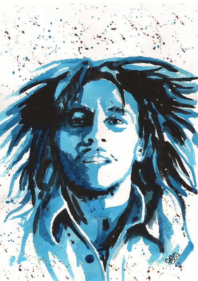 Bob Marley Painting - Bob Marley by Chris Cox