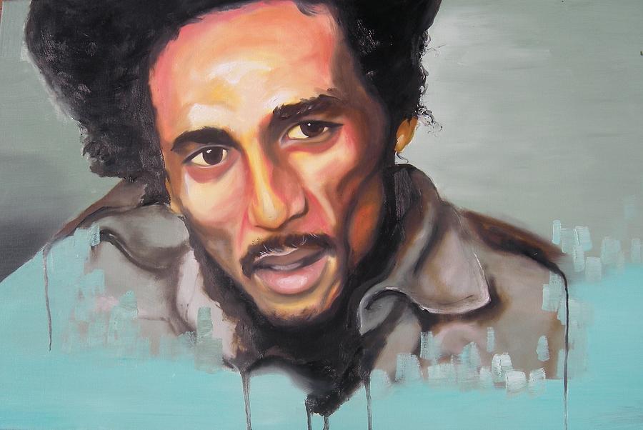 Bob Marley Painting by Matt Burke | Fine Art America