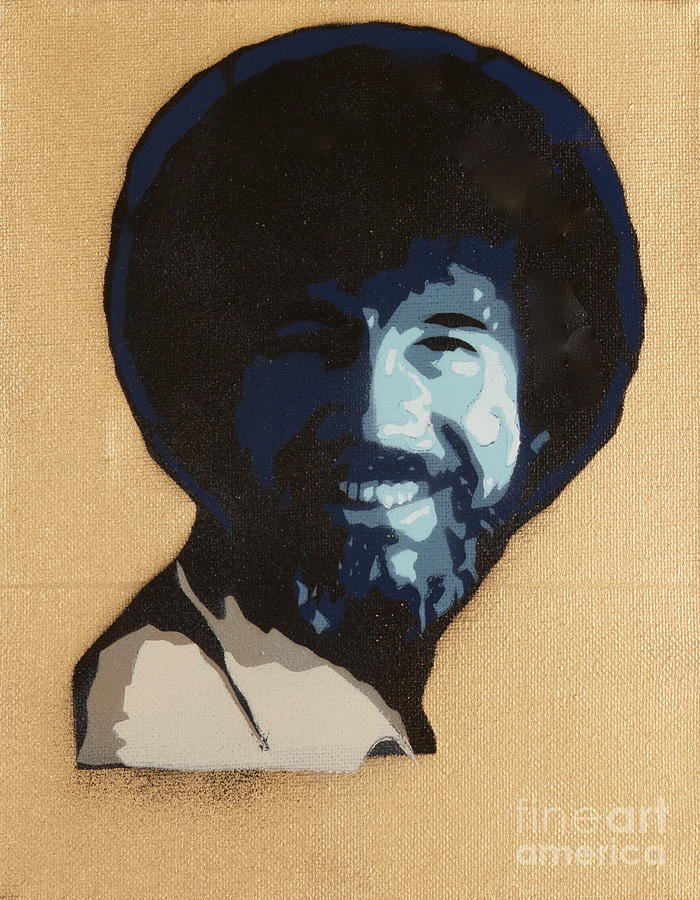 Bob Ross Painting By Tom Evans 