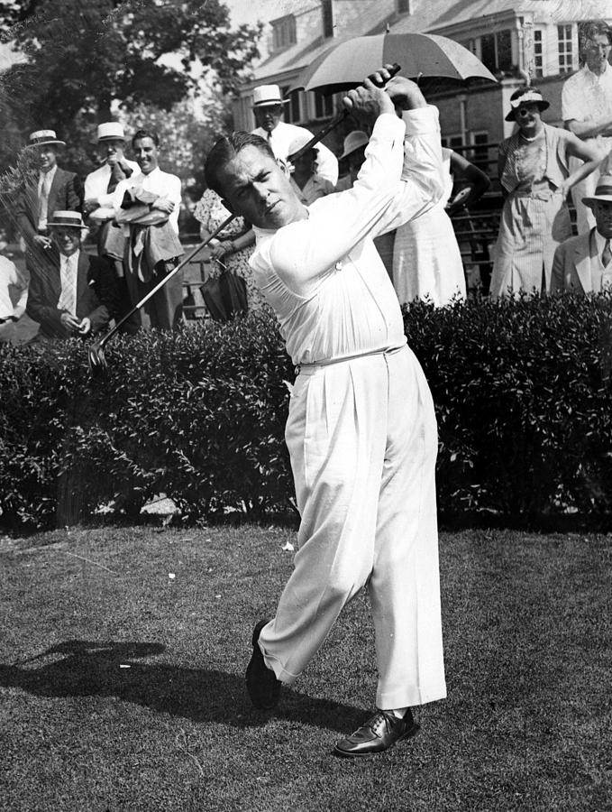 Bobby Jones At North Shore Country Club Photograph by Everett