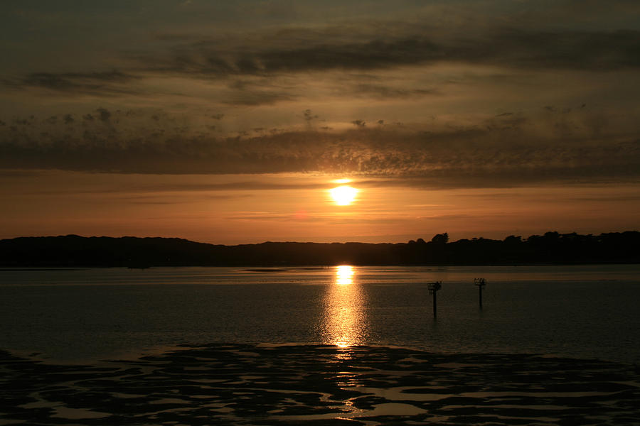 Bodega Bay Sunset II Photograph by Suzanne Lorenz